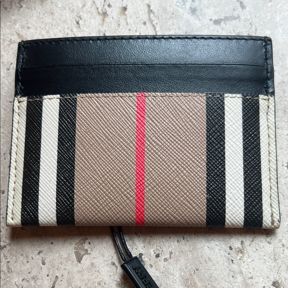 Burberry Louise Icon Stripe Bag + Matching Card Holder - Picture 10 of 14